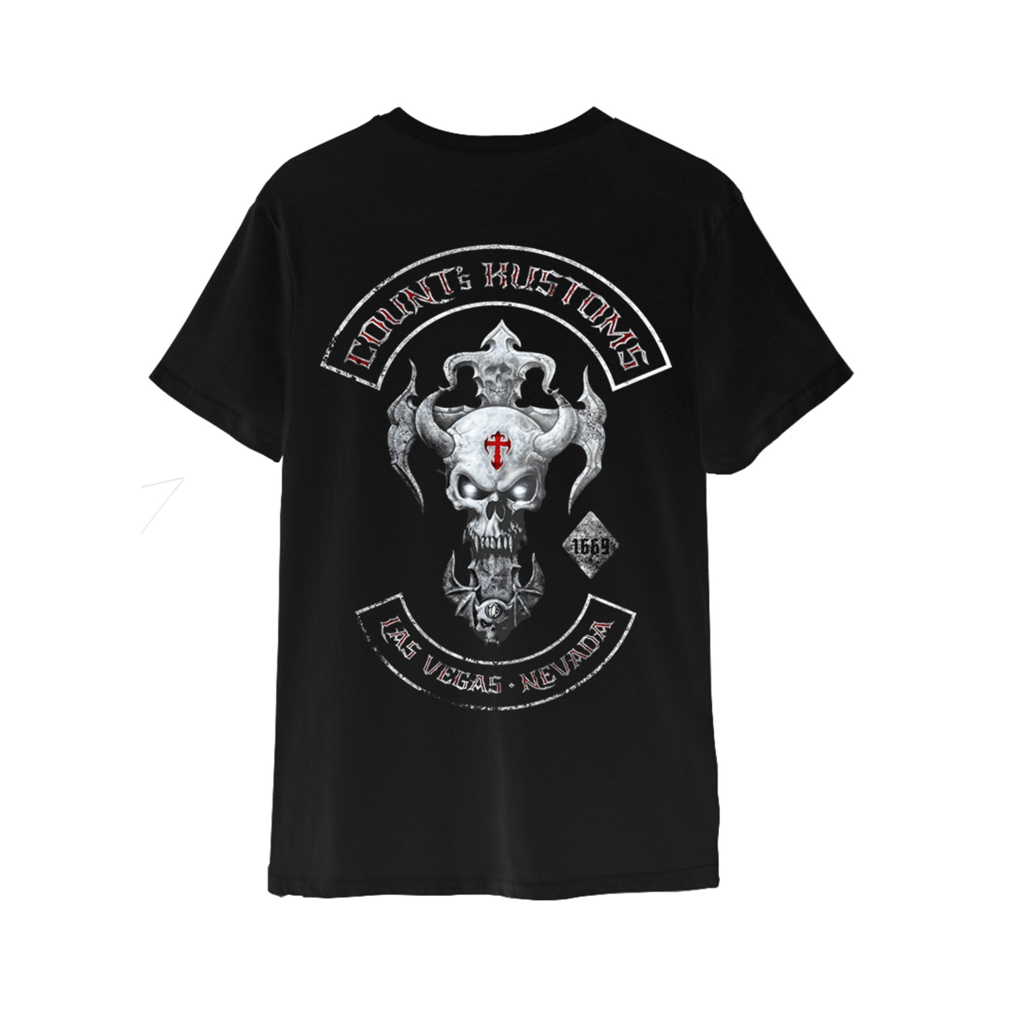 Count's Kustoms SKULL ROCKER KROSS T-Shirt Unisex – Count's