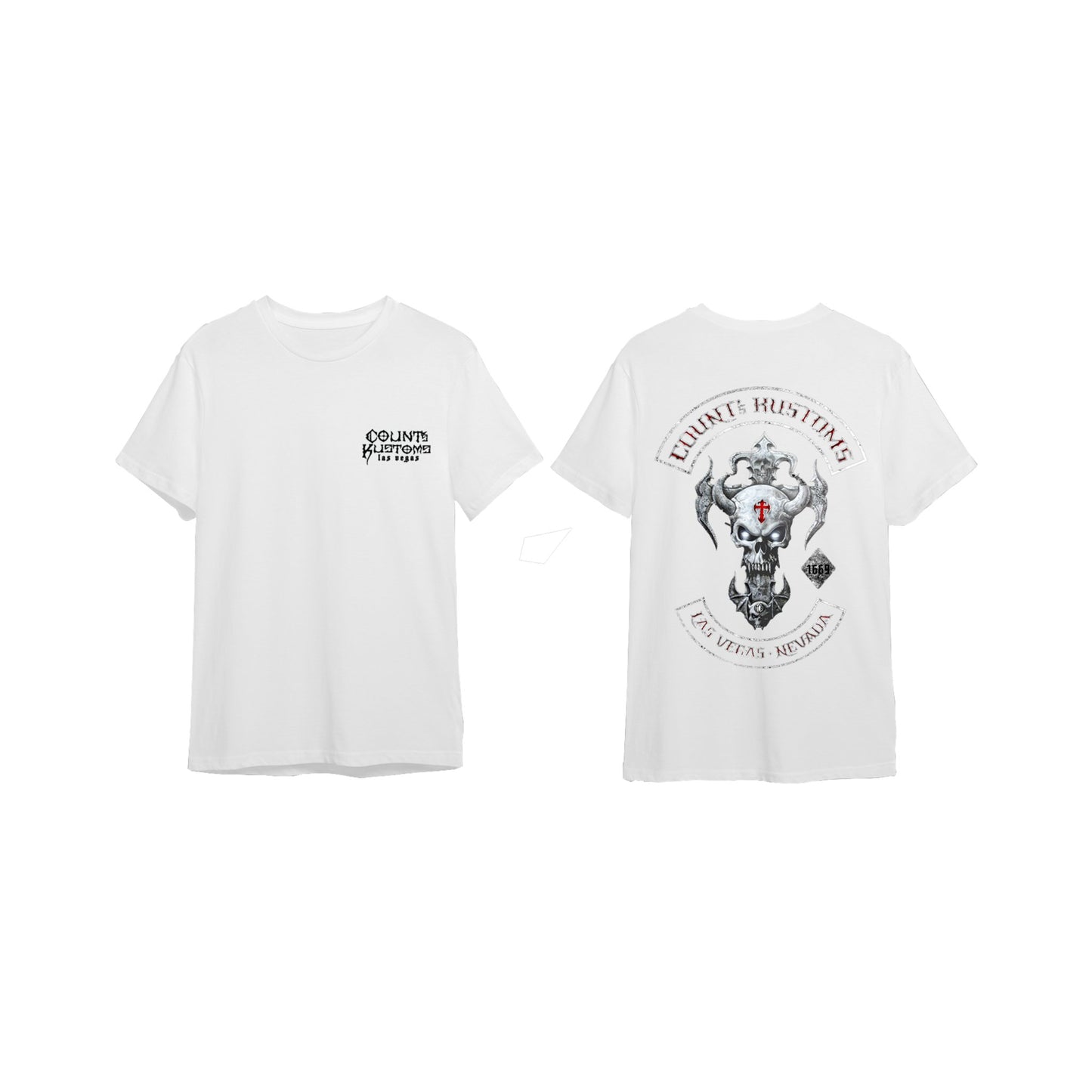 Count's Kustoms SKULL ROCKER KROSS T-Shirt Unisex - Count's Kustoms The Store