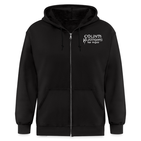 Count's Kustoms Classic KROSS Zip Hoodie Sweatshirt Unisex - black