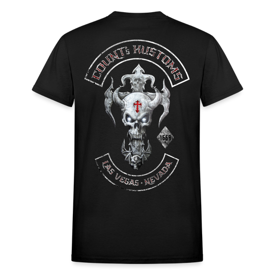 Count's Kustoms SKULL ROCKER KROSS T-Shirt Unisex - black