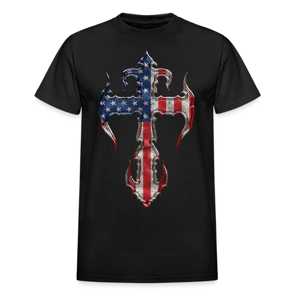 Count's Kustoms PATRIOT Black Unisex T-Shirt - black