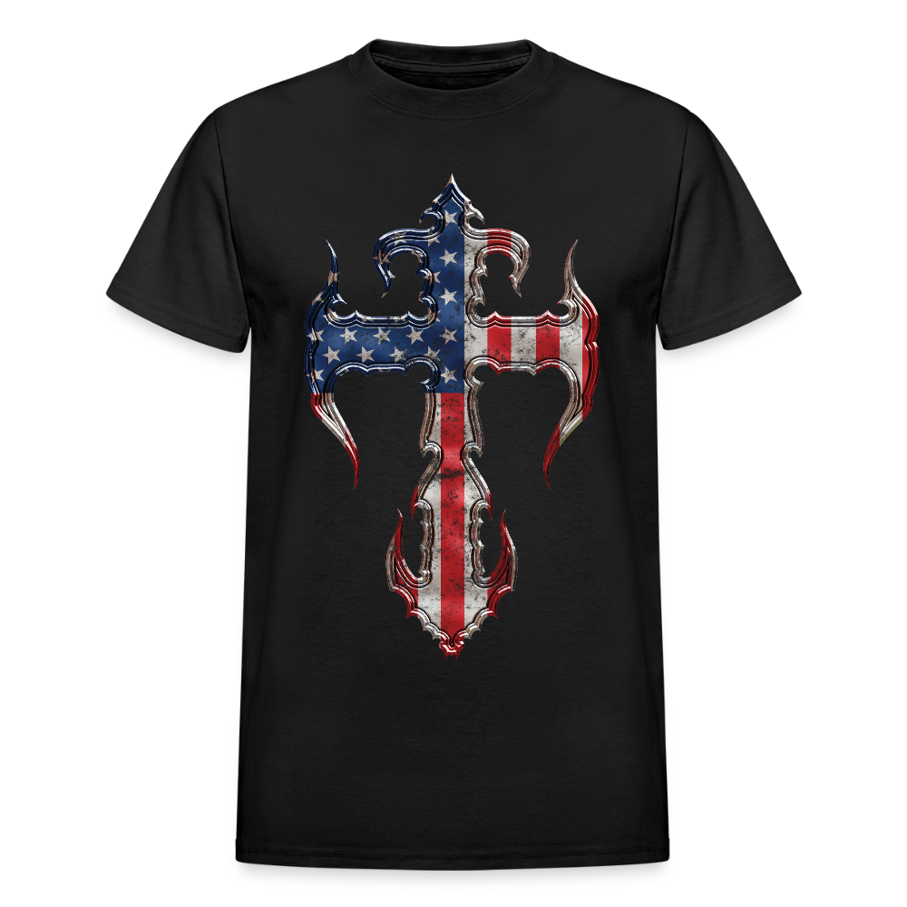 Count's Kustoms PATRIOT Black Unisex T-Shirt - black