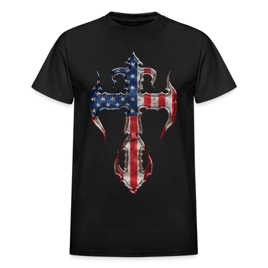Count's Kustoms PATRIOT Black Unisex T-Shirt - black