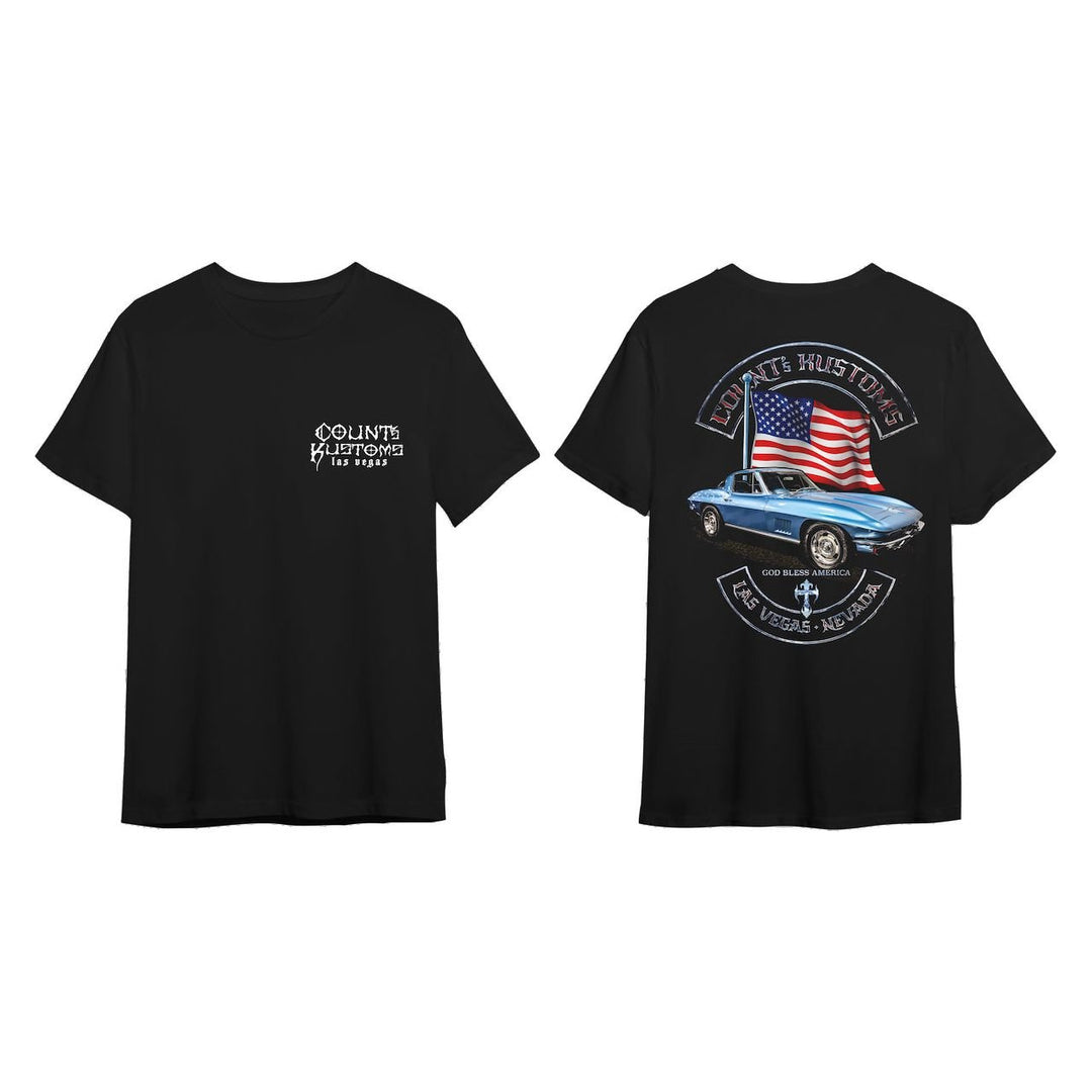 Count's Kustoms God Bless America Unisex T - shirt - Count's Kustoms The Store