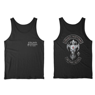 Count's Kustoms SKULL ROCKER KROSS Tank Top Unisex - Count's Kustoms The Store