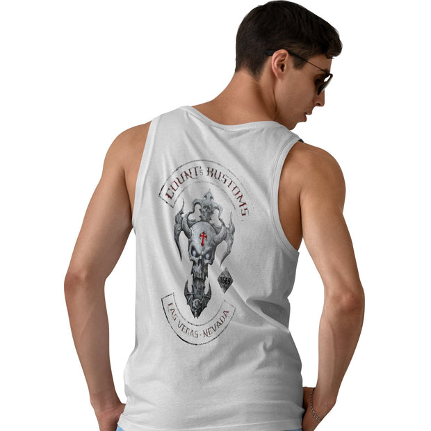 Count's Kustoms SKULL ROCKER KROSS Tank Top Unisex - Count's Kustoms The Store