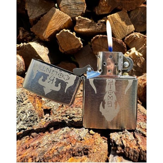 New Count's Kustoms Brushed Chrome Zippo Lighter - Count's Kustoms The Store