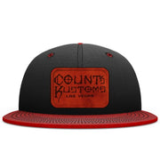 Count's Kustoms Classic LOGO Patch Flat Bill Trucker Hat - Count's Kustoms The Store
