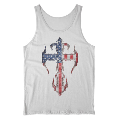 Count's Kustoms PATRIOT Unisex Tank, White – Embrace Freedom with Style - Count's Kustoms The Store