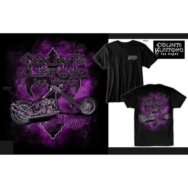 Count's Kustoms Purple Haze T-Shirt Unisex - Count's Kustoms The Store