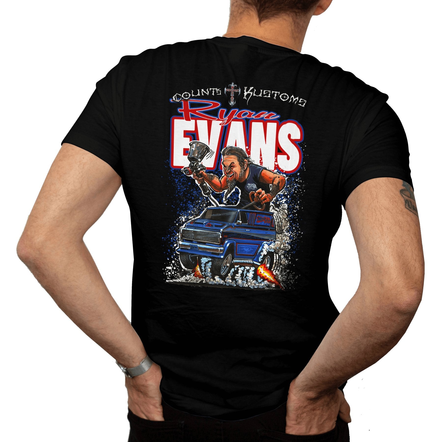 Count's Kustoms Ryan Evans Cast Tee - Count's Kustoms The Store