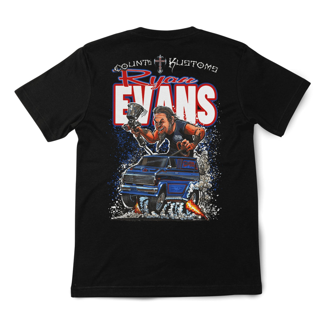 Count's Kustoms Ryan Evans Cast Tee - Count's Kustoms The Store