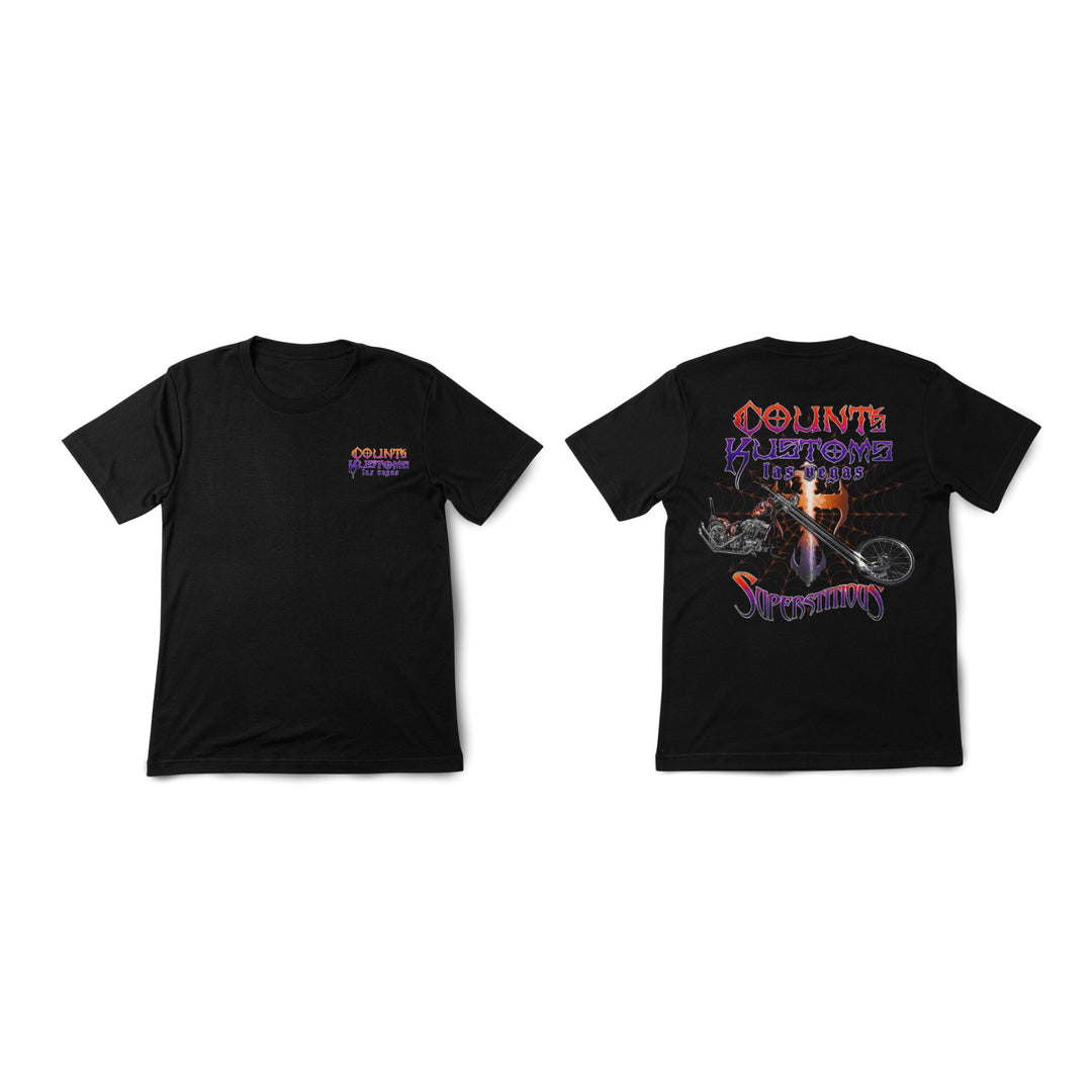 Count's Kustoms SUPERSTITIOUS T-Shirt - Count's Kustoms The Store