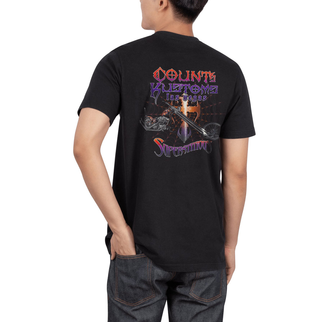 Count's Kustoms SUPERSTITIOUS T-Shirt - Count's Kustoms The Store