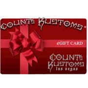 DIGITAL GIFT CARDS Starting at $30 and up - Count's Kustoms The Store